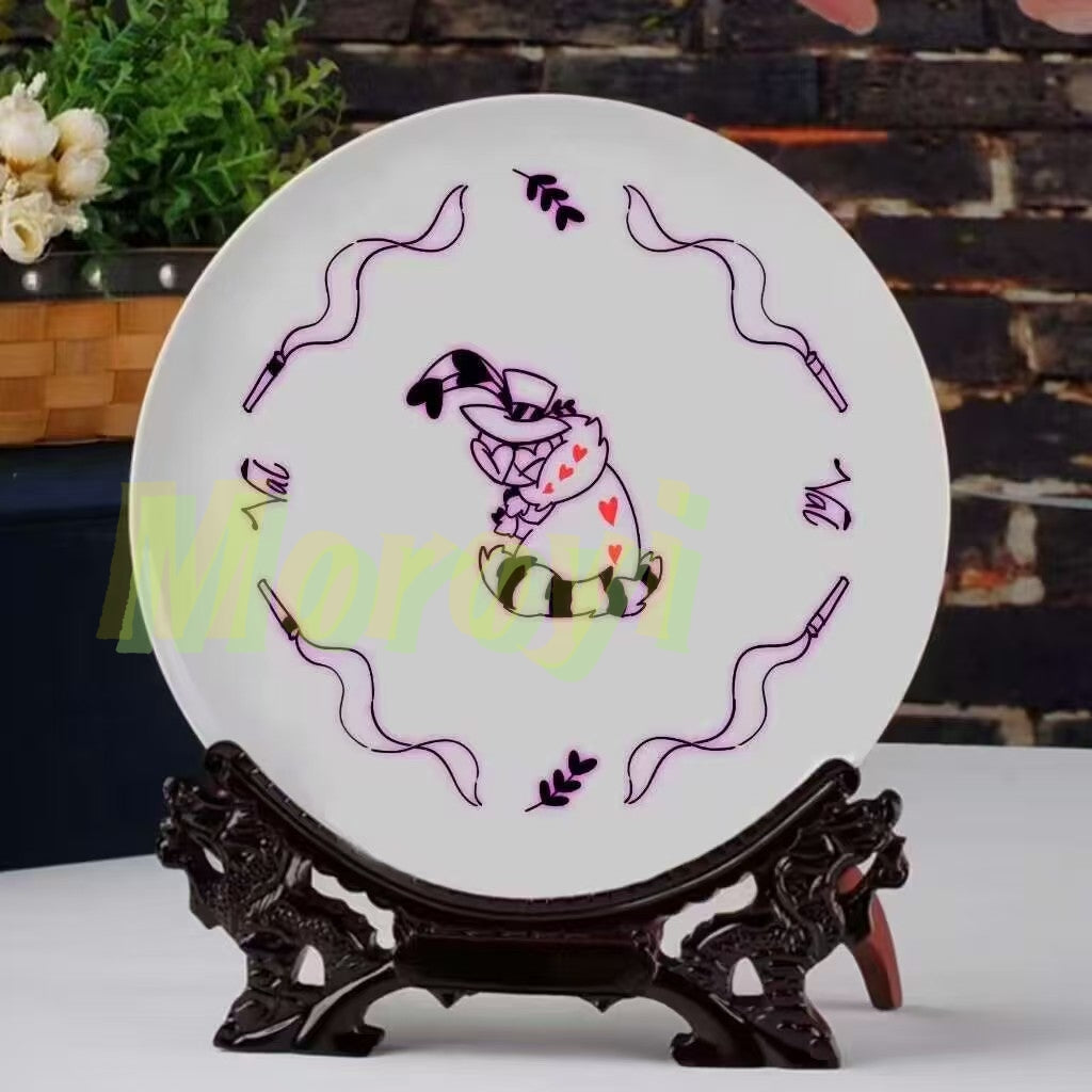 Hazbin Hotel 8' Decorative Ceramic Plate