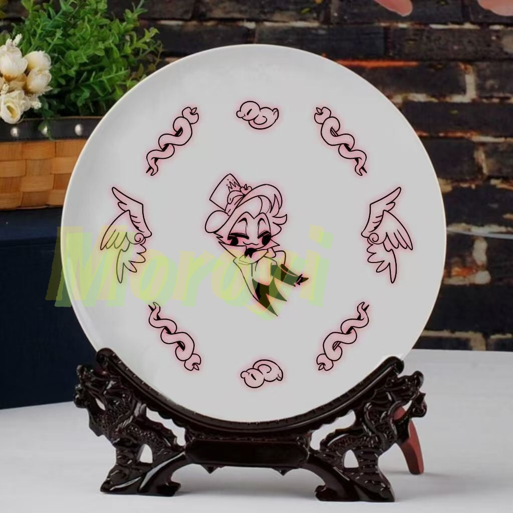 Hazbin Hotel 8' Decorative Ceramic Plate