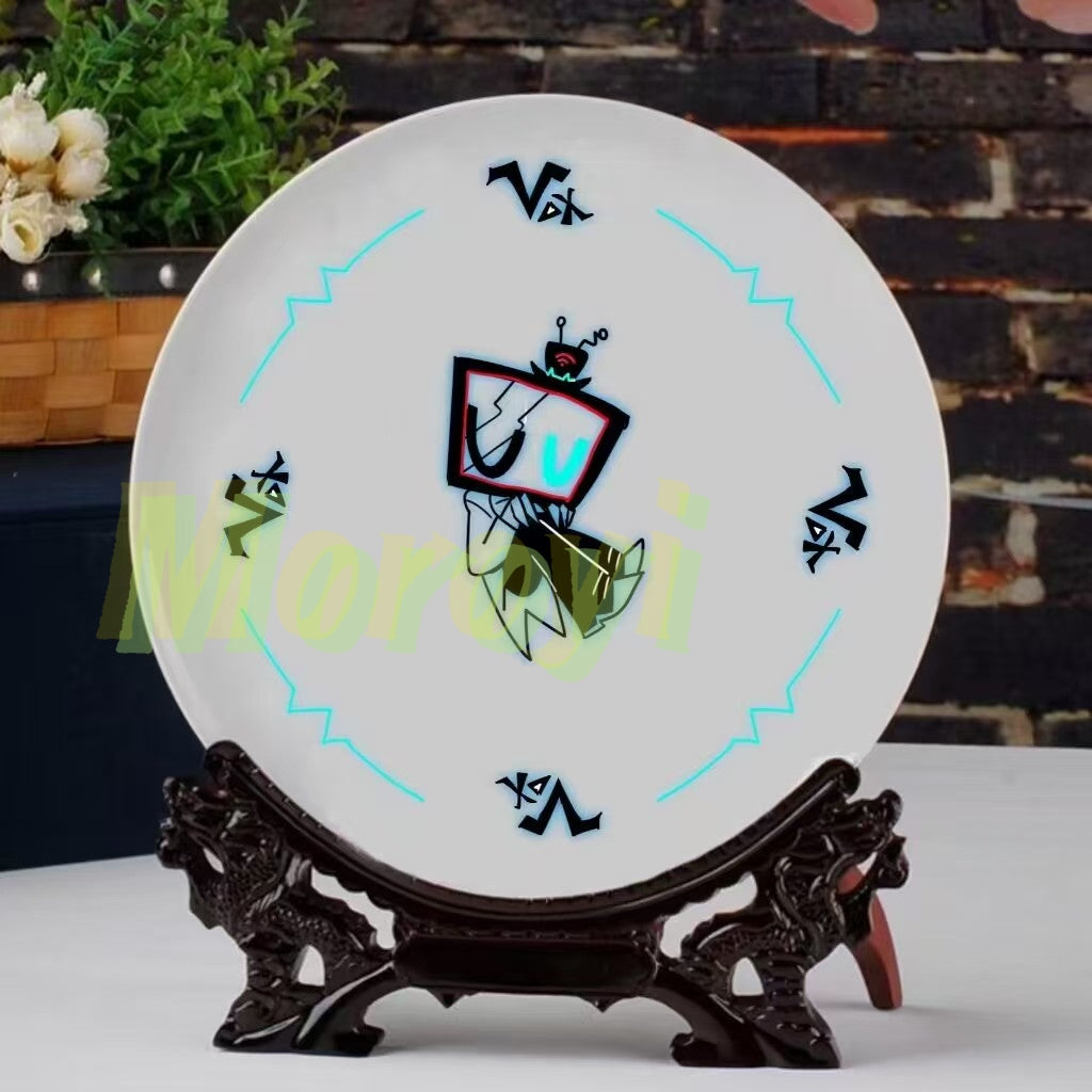Hazbin Hotel 8' Decorative Ceramic Plate