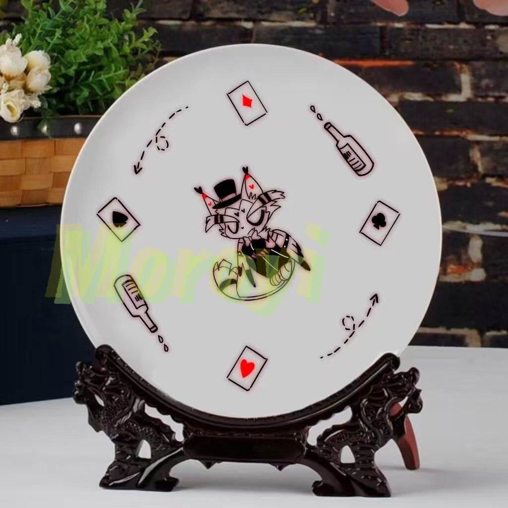 Hazbin Hotel 8' Decorative Ceramic Plate