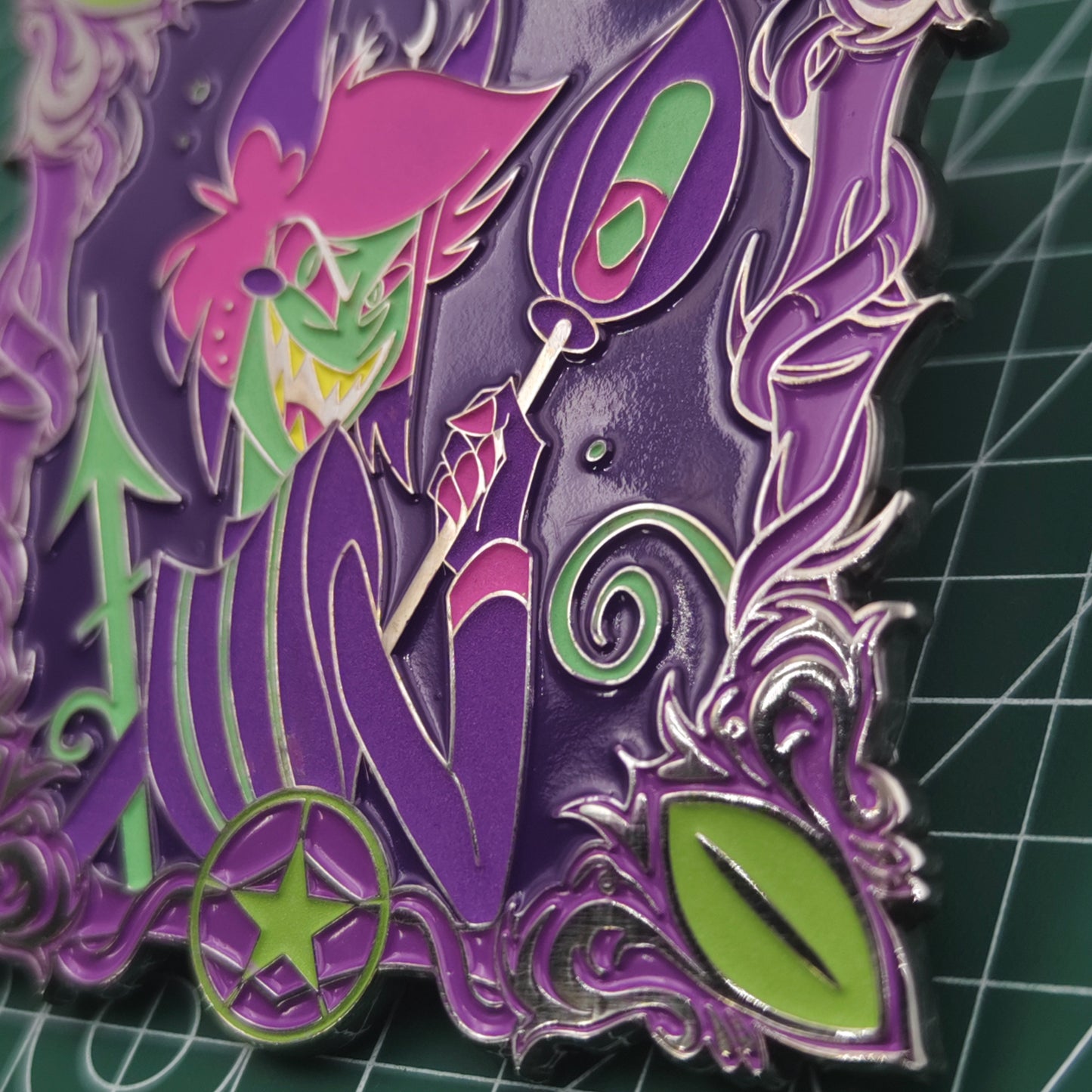 PRE-ORDER Neon Alastor Enamel Pin Hazbin Hotel Radio Demon Pin