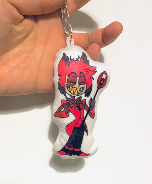 Hazbin Hotel Plushies Keychain with Sound