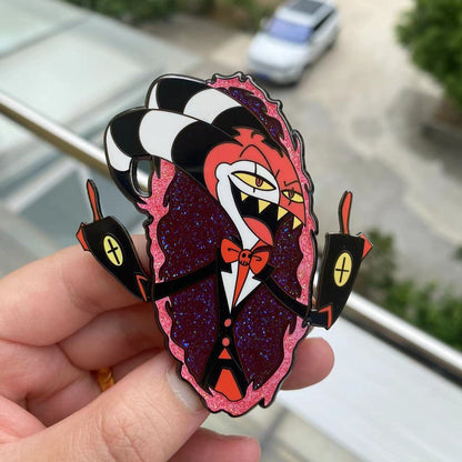 Pre-Order [Helluva Boss] Blitzo Enamel Pin with Movable Arms