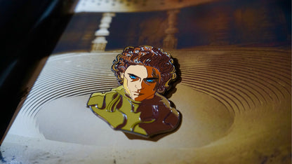 PRE-ORDER Paul Atreides Enamel Pin Dune Pin Glow in the Dark with AR Effect