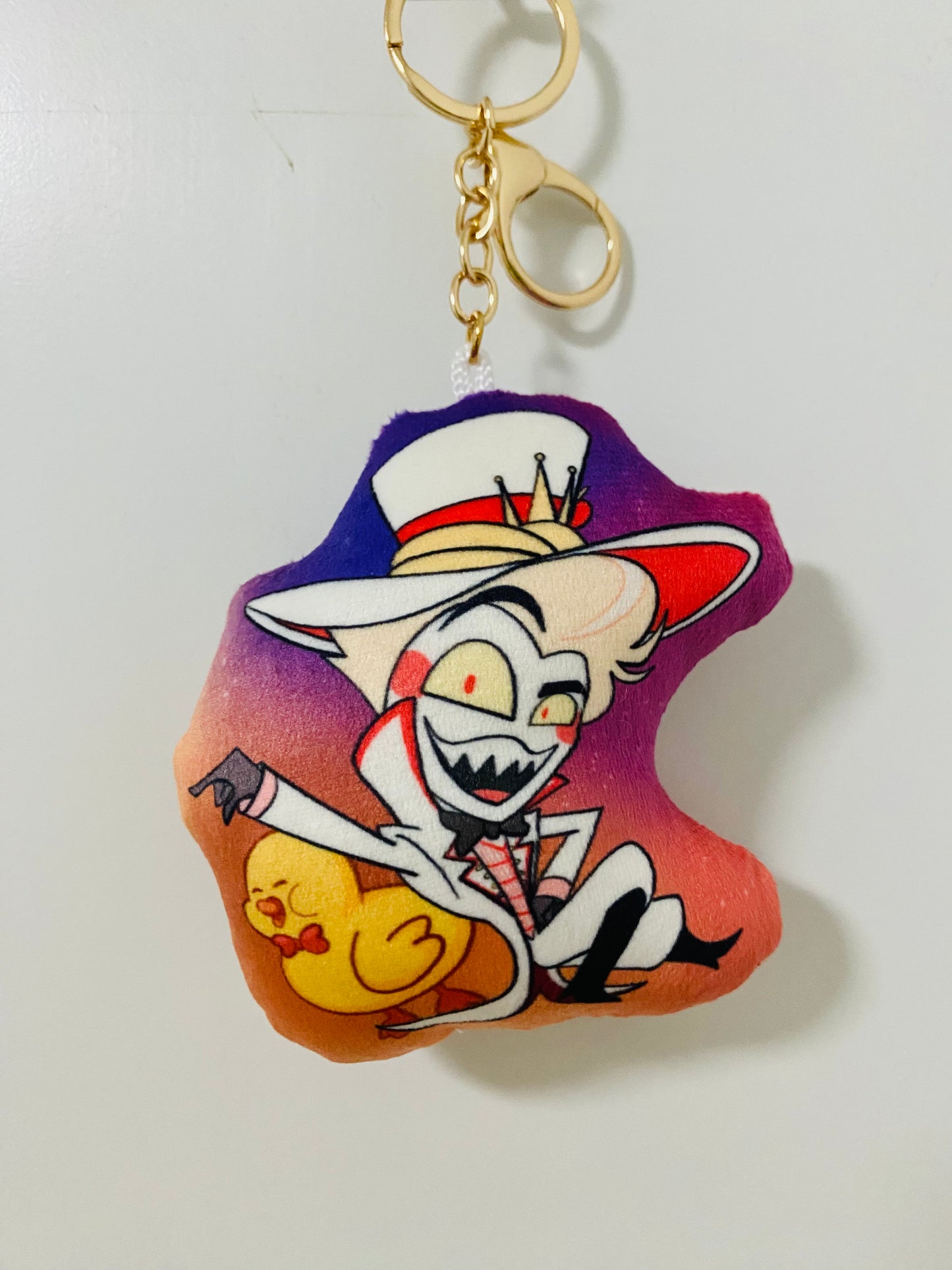 Hazbin Hotel Plushies Keychain with Sound