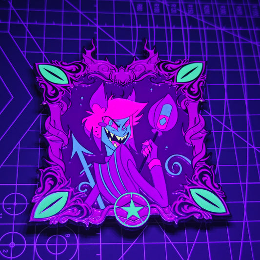 PRE-ORDER Alastor Enamel Pin Hazbin Hotel Radio Demon Pin