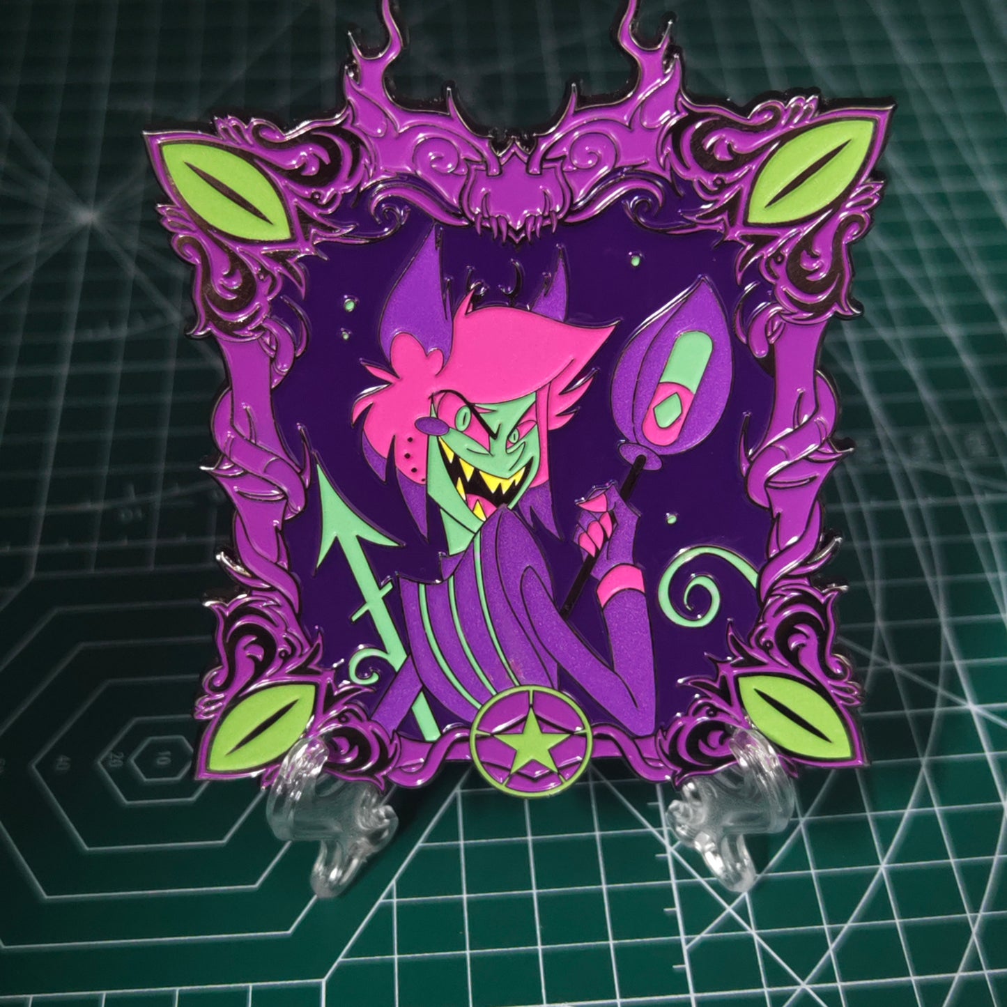 PRE-ORDER Alastor Enamel Pin Hazbin Hotel Radio Demon Pin