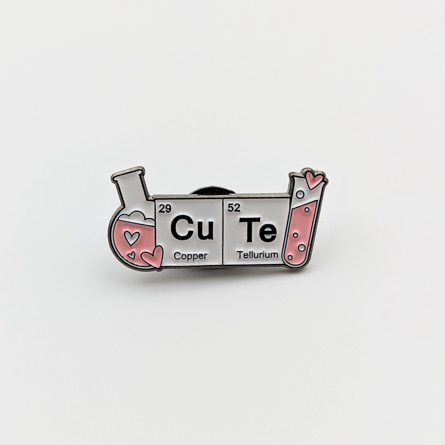 CuTe Enamel Pin Science Pin