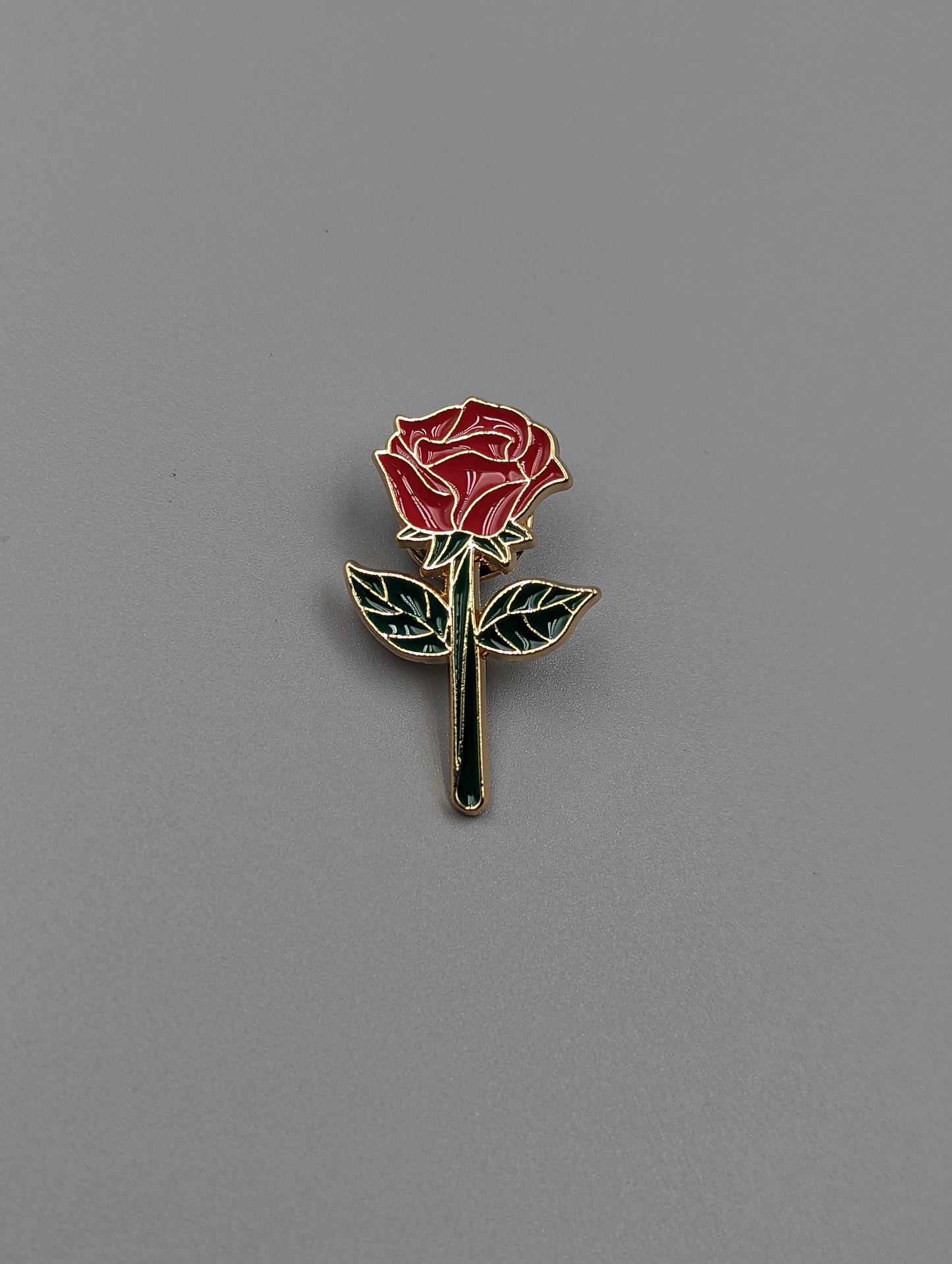 Red Rose Enamel Pin Love Pin