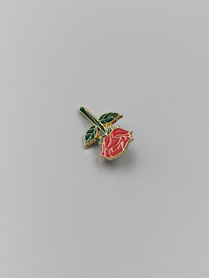 Red Rose Enamel Pin Love Pin