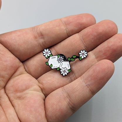 Science Plants Love Enamel Pin