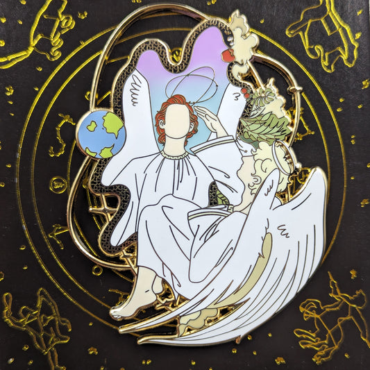 Wishing Well Enamel Pin Good Omens Pin