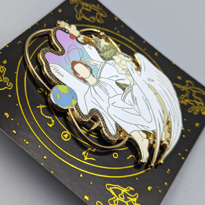 Wishing Well Enamel Pin Good Omens Pin