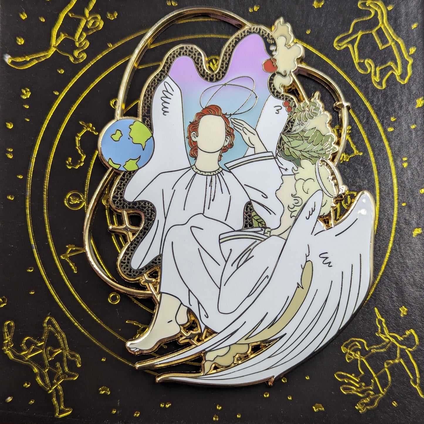 Wishing Well Enamel Pin Good Omens Pin