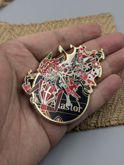 Valentine's Day Alastor Enamel Pin Hazbin Hotel New Nun Alastor Pin