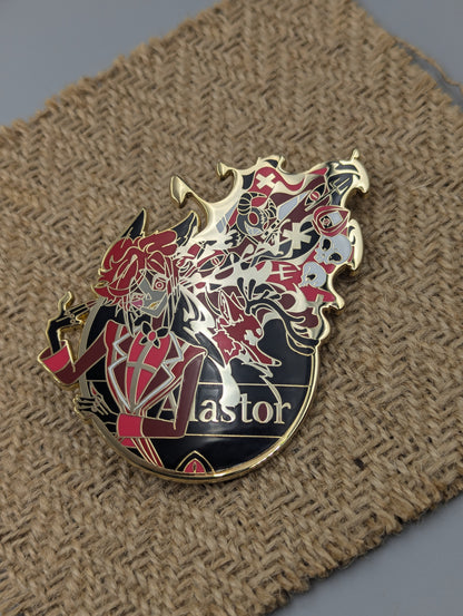 Valentine's Day Alastor Enamel Pin Hazbin Hotel New Nun Alastor Pin