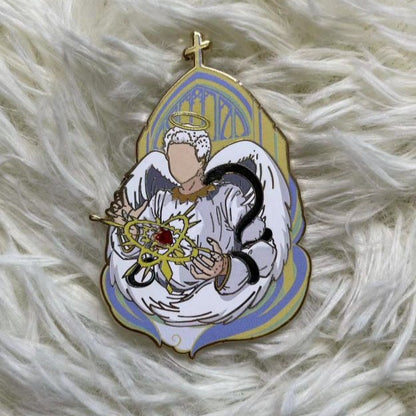 There Should Be Light Enamel Pins Good Omens Pin Ineffable Husbands Pin