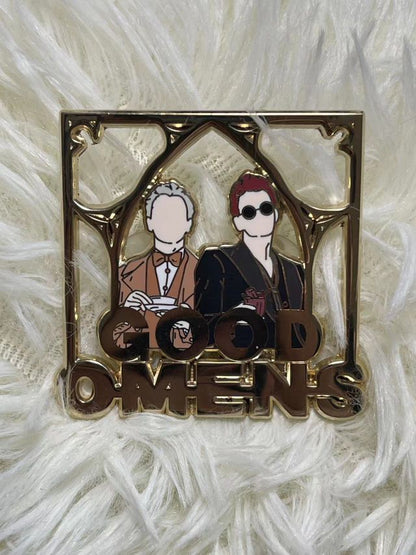 Ineffable Husbands Enamel Pin Good Omens Pins