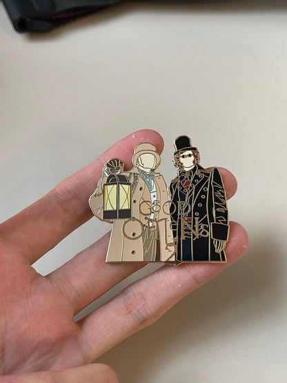 Ineffable Husbands Enamel Pin Good Omens Pins