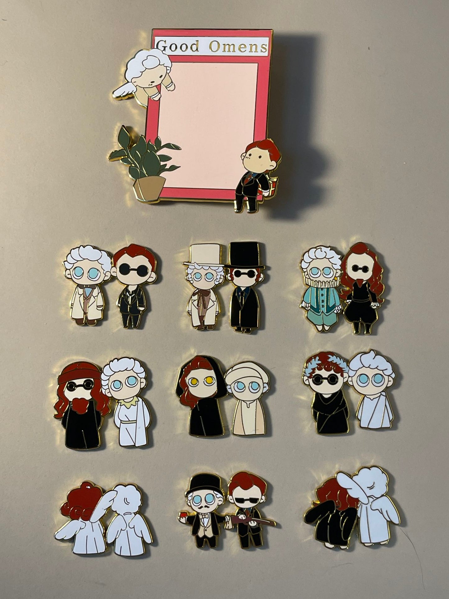 Ineffable Husbands Fridge Magnets Good Omens Refrigerator Magnets