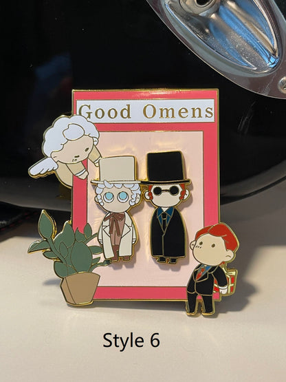 Ineffable Husbands Fridge Magnets Good Omens Refrigerator Magnets