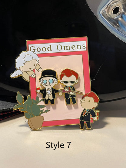 Ineffable Husbands Fridge Magnets Good Omens Refrigerator Magnets